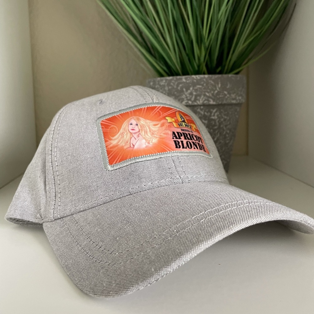 Apricot Blonde Dry Dock Brewing Gray Canvas Hat
